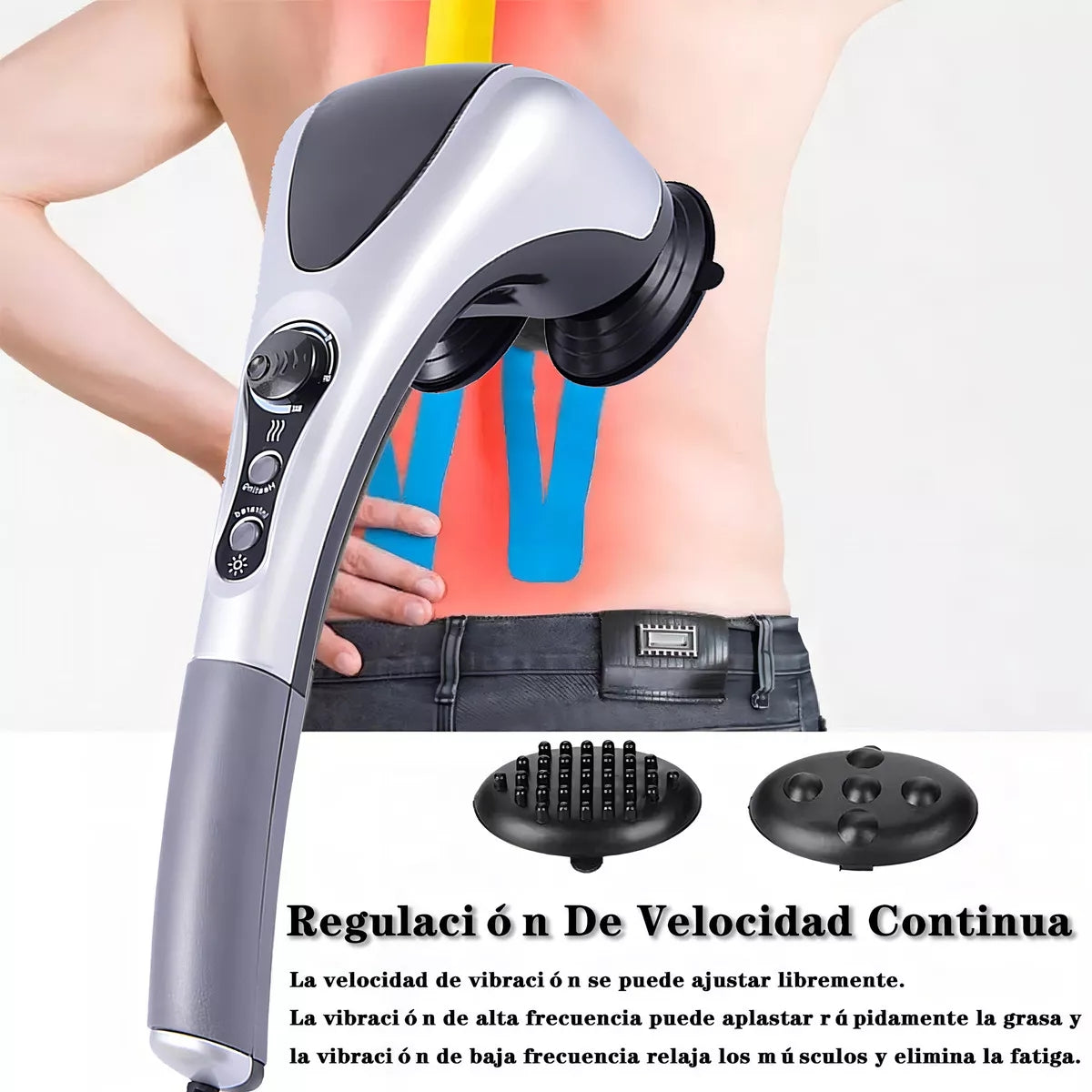 MASAJEADOR ELÉCTRICO INFRARROJO