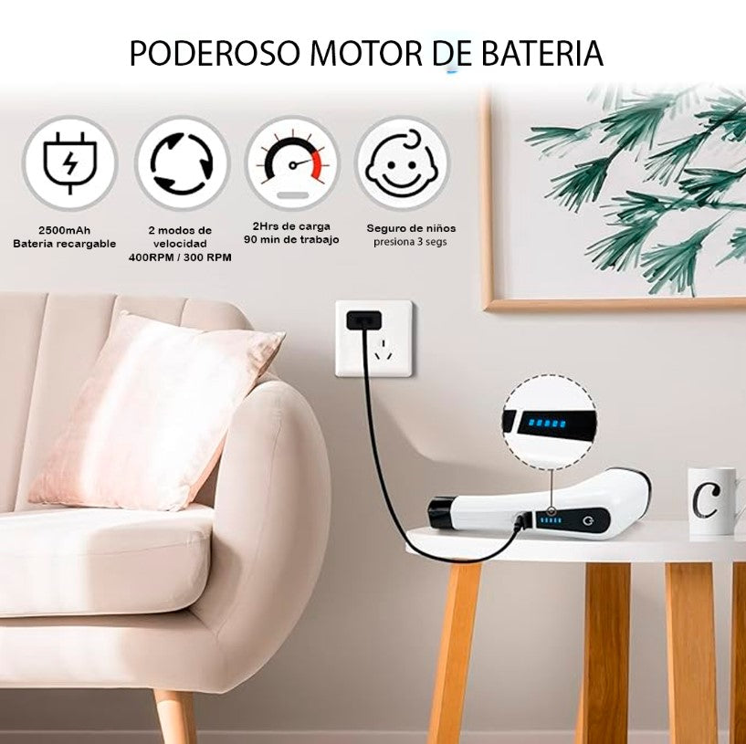 El Cepillo de Limpieza Eléctrico Que Hará Brillar Tu Hogar en Minutos