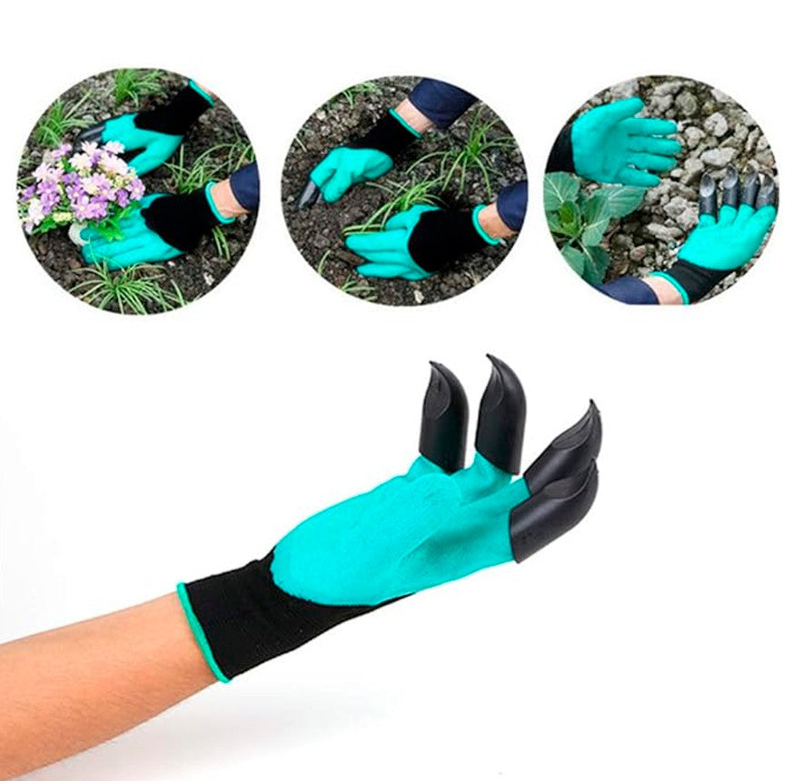 GUANTES DE JARDÍN CON GARRAS